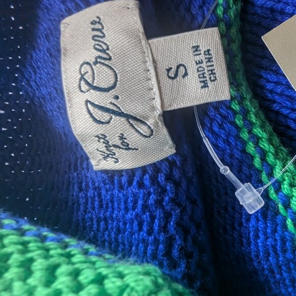 NWT J.Crew Limited-edition heritage cotton tipped Rollneck Men's sweater Size S - Picture 6 of 11